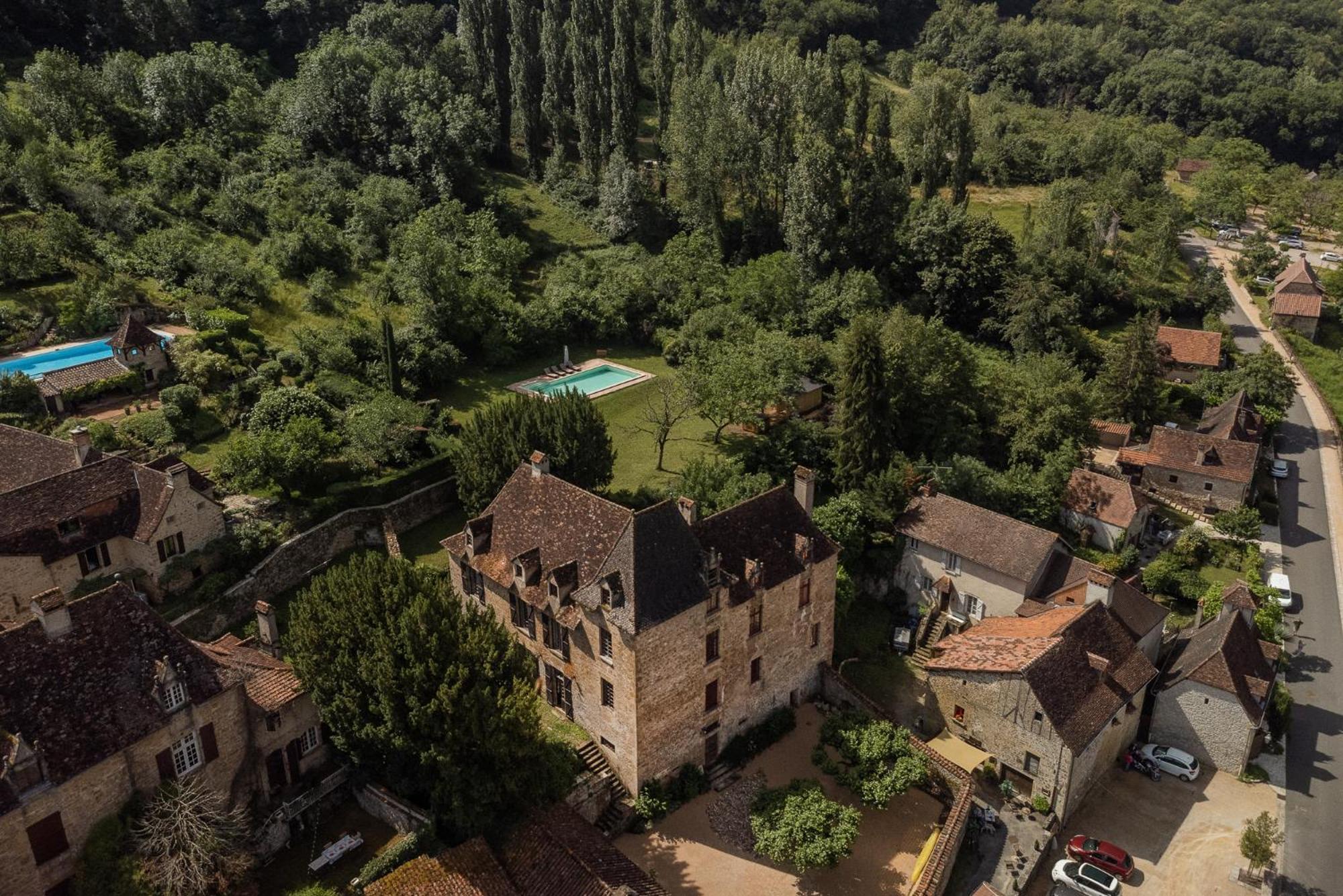 Manoir De Laroque Delprat Autoire Exterior foto